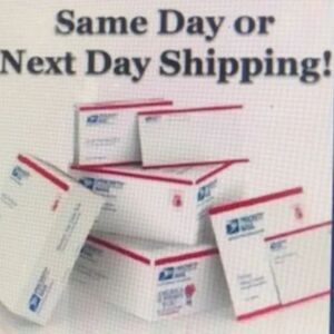 Same Day Shipping Before 4pm .................... Then Next Day @ 10am